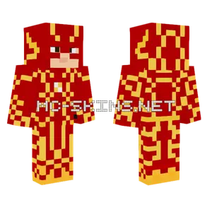 Flash The Flash Movie Minecraft skin