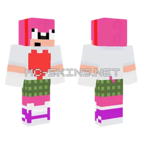Fleetway Amy Minecraft skin