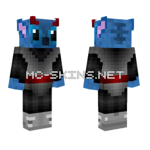 Flex Vega Black Goku Minecraft skin