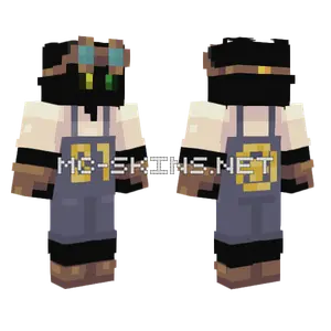 Flipping 87 Engineer Outfit Minecraft skin