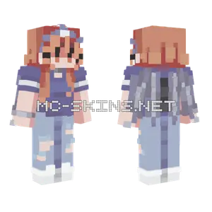 Floating On A Feather SF Minecraft skin