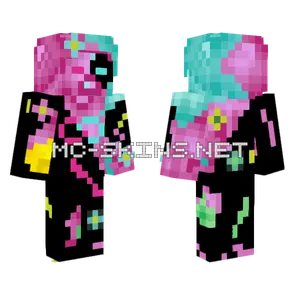 Flower Balance Minecraft skin