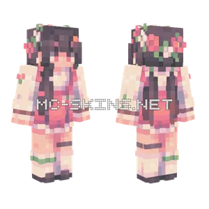 Flower Crown Shading Test Minecraft skin