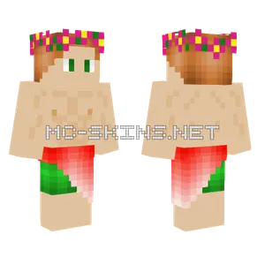 Flower Nymph Male Minecraft skin