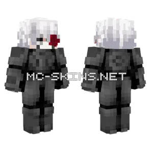 Flower Warrior Minecraft skin