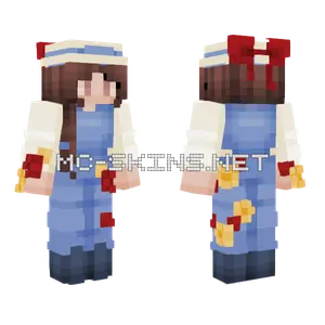 Flowerfield Girl Minecraft skin