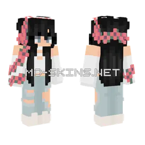 Flowers And Walks Minecraft skin