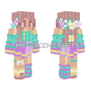 Flowers On My Hair Minecraft skin
