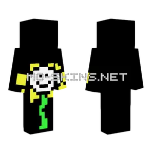 Flowey Minecraft skin