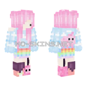 Fluffy Unicorns Minecraft skin