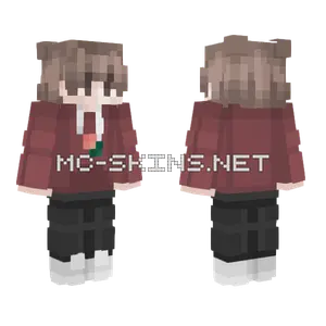 Fluffy X Swam Minecraft skin