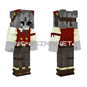 Flumppis Red Coat Minecraft skin