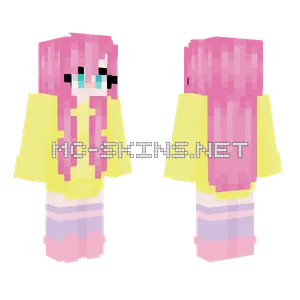 Fluttershy Minecraft skin