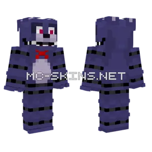 FNAF 1 Bonnie Minecraft skin