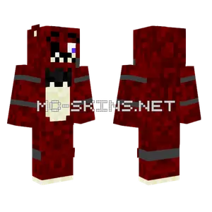 FNAF Anniversary Countdown Day 7 Minecraft skin