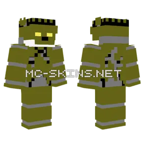 FNAF Dreadbear Minecraft skin