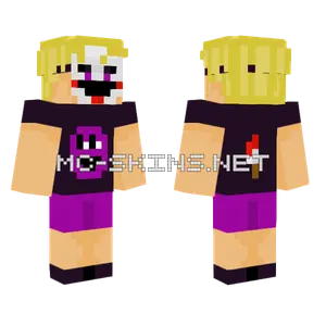 FNAF Guy 2 0 Minecraft skin