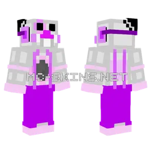 Fnaf Music Man Minecraft skin