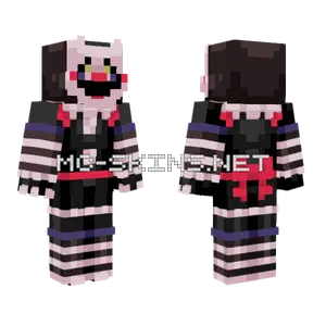 FNAF Puppet Redesign Vers 3 Minecraft skin