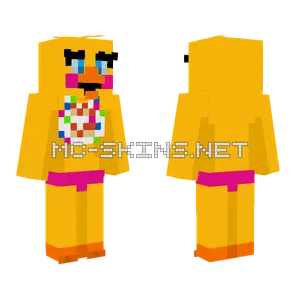 Fnaf Toy Chica Minecraft skin