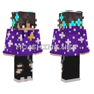FNAF Undertale Combination Minecraft skin