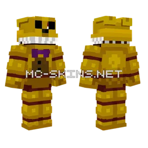 Fnaf Witch Animatronic Minecraft skin