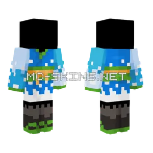 Foamy Waves Outfit Base Minecraft skin