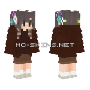 Foggy Brown Outfit Minecraft skin