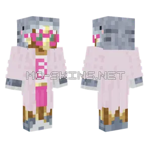 Foolish Barbie Lab Coat Minecraft skin