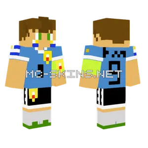 Football Greener 2 0 Minecraft skin