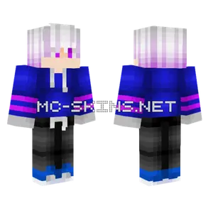 For Galaxy Senpai Minecraft skin