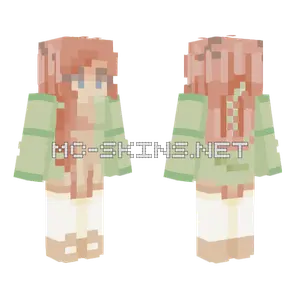 Forest Maid Minecraft skin