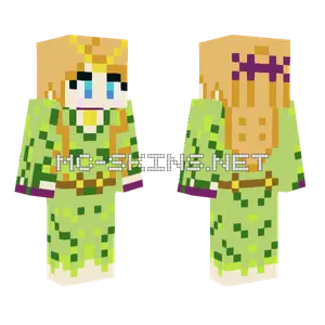 Forest Princess Minecraft skin