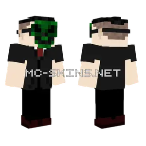 Formal Gentleman Suit Minecraft skin