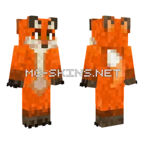 Fox Boy Minecraft skin