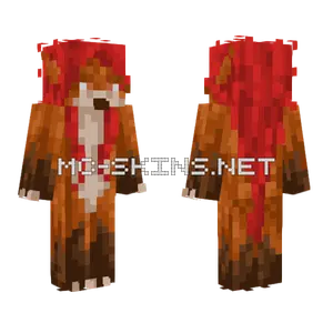 Fox Furry Minecraft skin