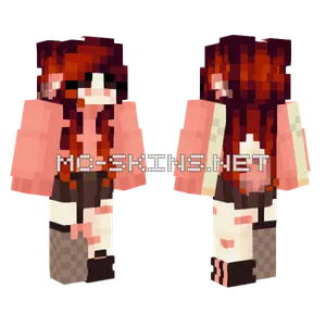 Fox Girl Skin Minecraft skin