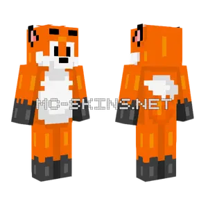 Fox V1 Minecraft skin