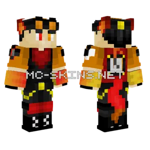 Fox1timer New Update Minecraft skin
