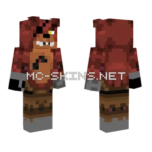 Foxy Minecraft skin