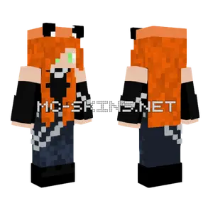 Foxy Character 3 Minecraft skin