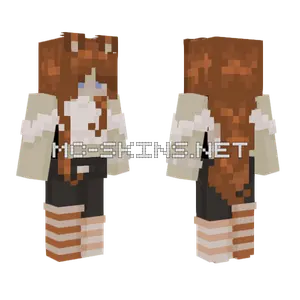 Foxy Foxy Minecraft skin