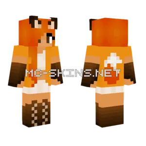 Foxy Girl Minecraft skin