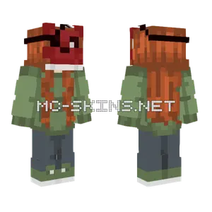Foxy Me2 Minecraft skin