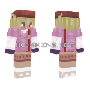 Fran Snow Devil Girl Minecraft skin