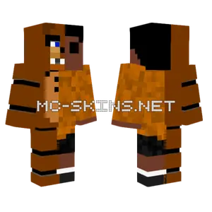 Freddy Fazbear Gabriel Minecraft skin