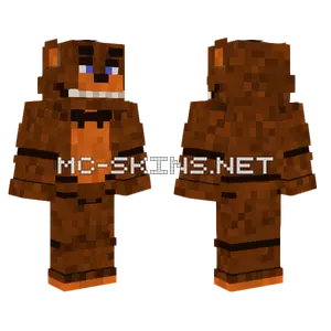Freddy Fazbear Skin Minecraft skin