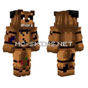 Freddy Fazbear Skin Minecraft skin