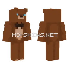 Freddy Fazbob Minecraft skin