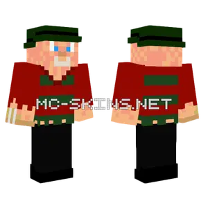 Freddy Krueger Nightmare Skin Minecraft skin